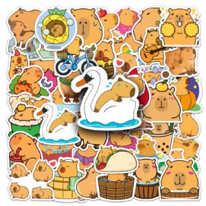 50-Piece Capybara Sticker Pack