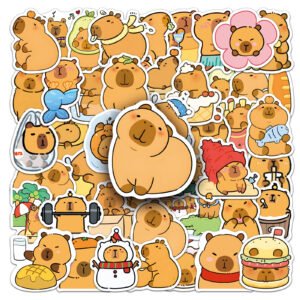 Capybara Stickers - 50 Piece