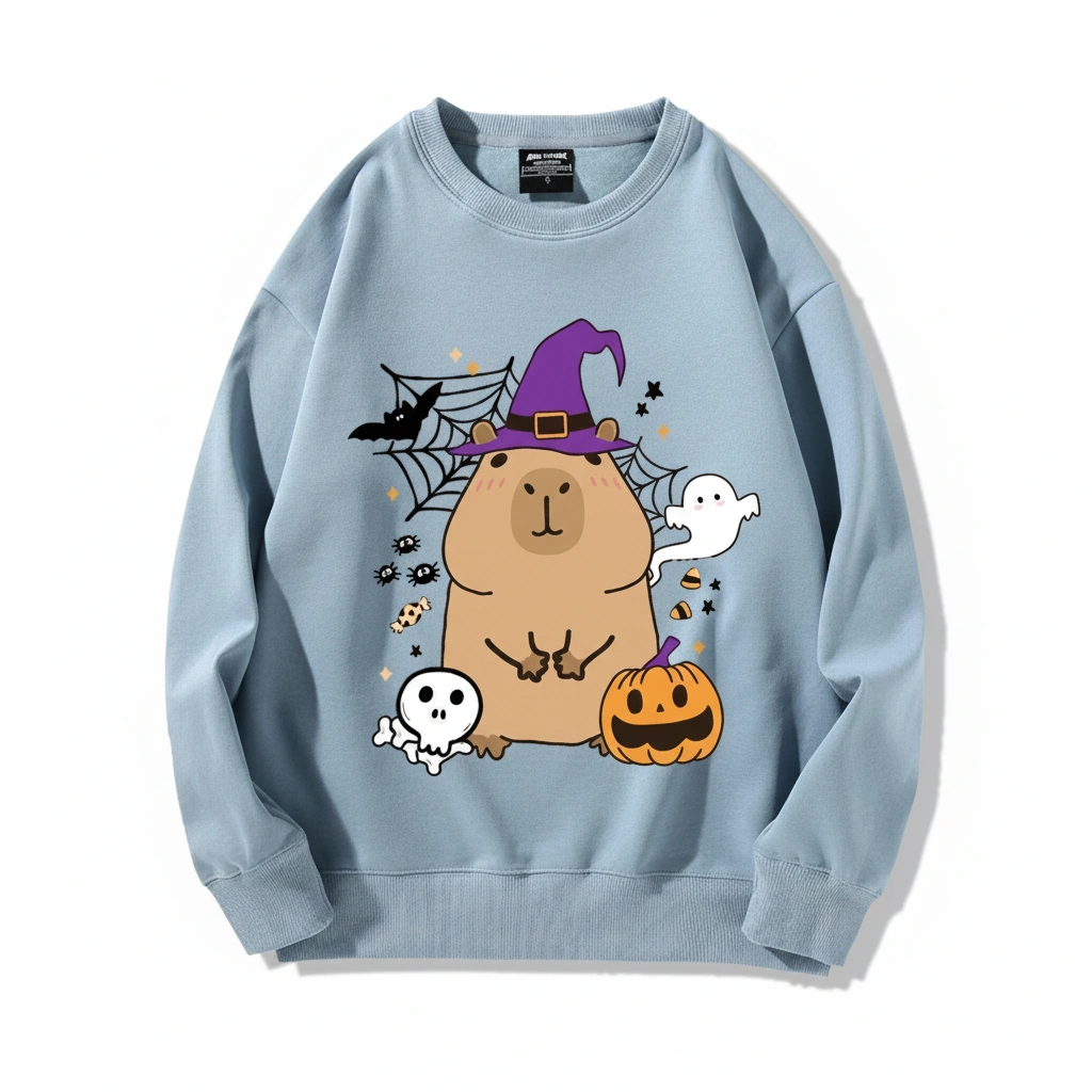 Halloween Capybara Sweatshirt