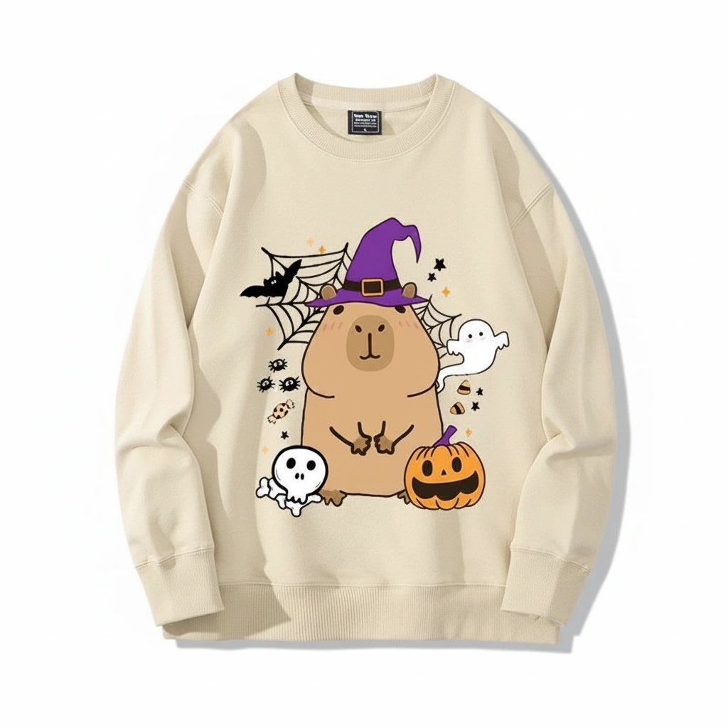 Halloween Capybara Sweatshirt
