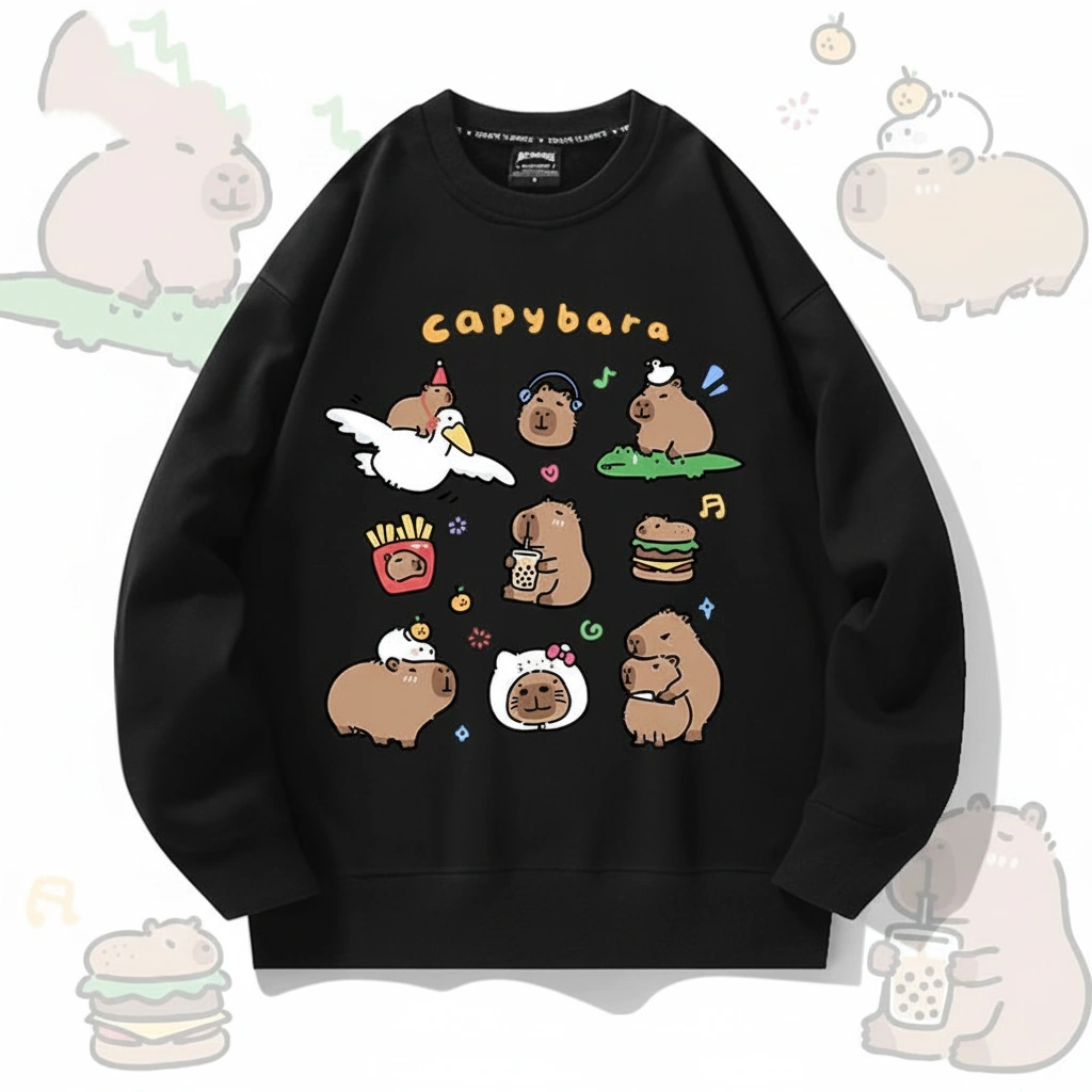 Kawaii Capybara Sweatshirt