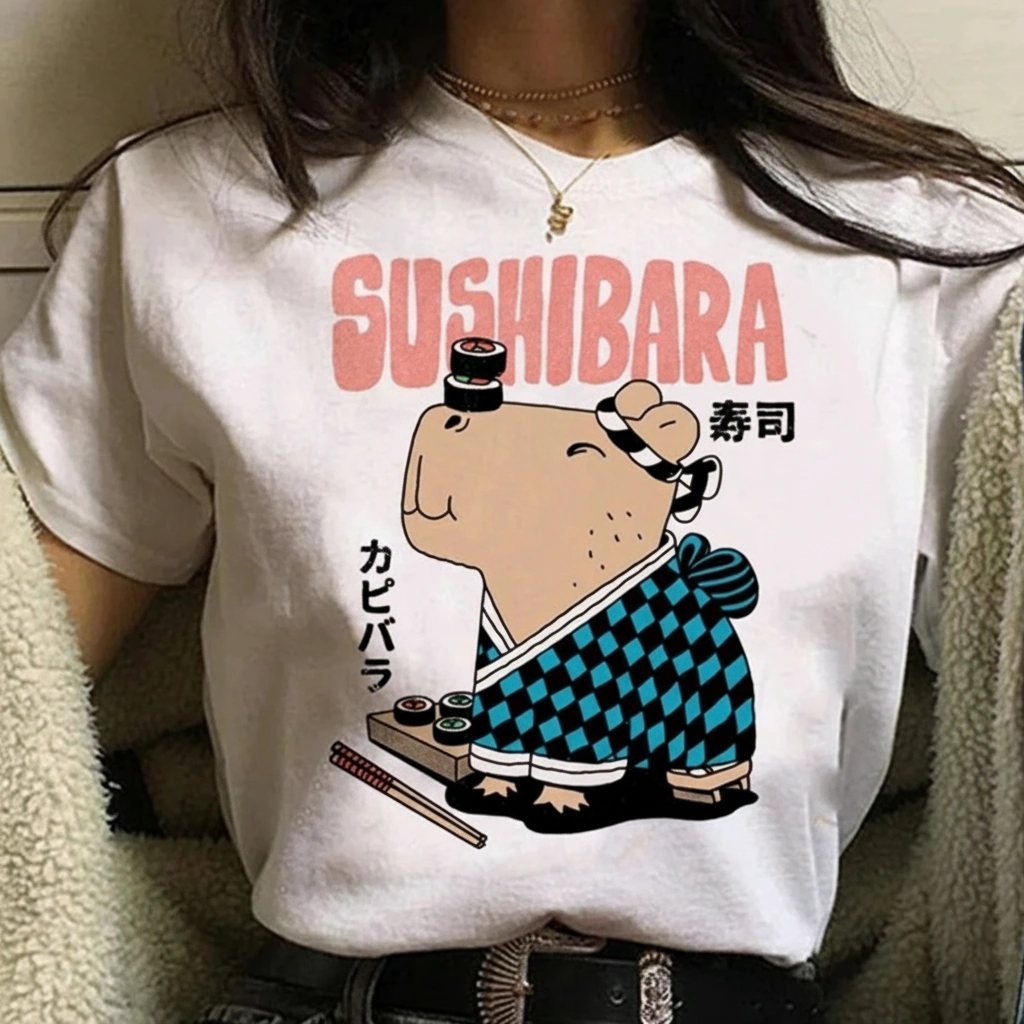 Japanese Style Capybara T-Shirt