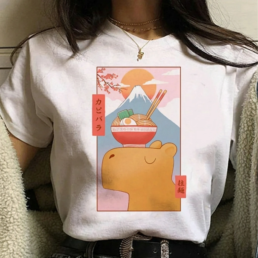 Japanese Style Capybara T-Shirt